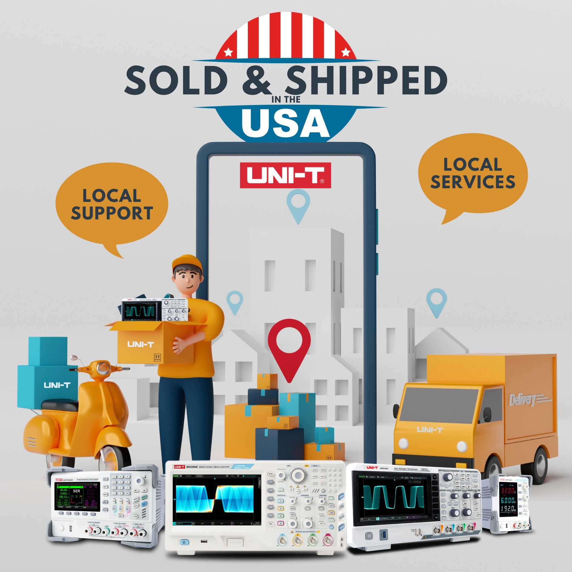 UT8804E 4.8 Digit Advanced-Series Bench Digital Multimeter