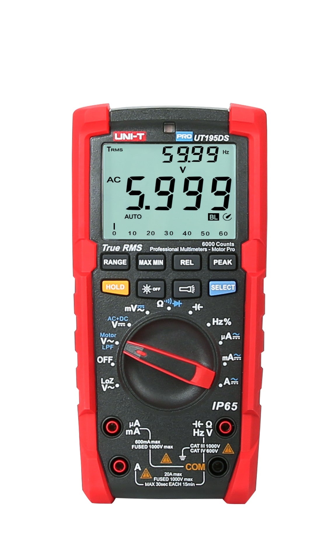 UT195DS Dual-Display Industrial Digital Multimeter