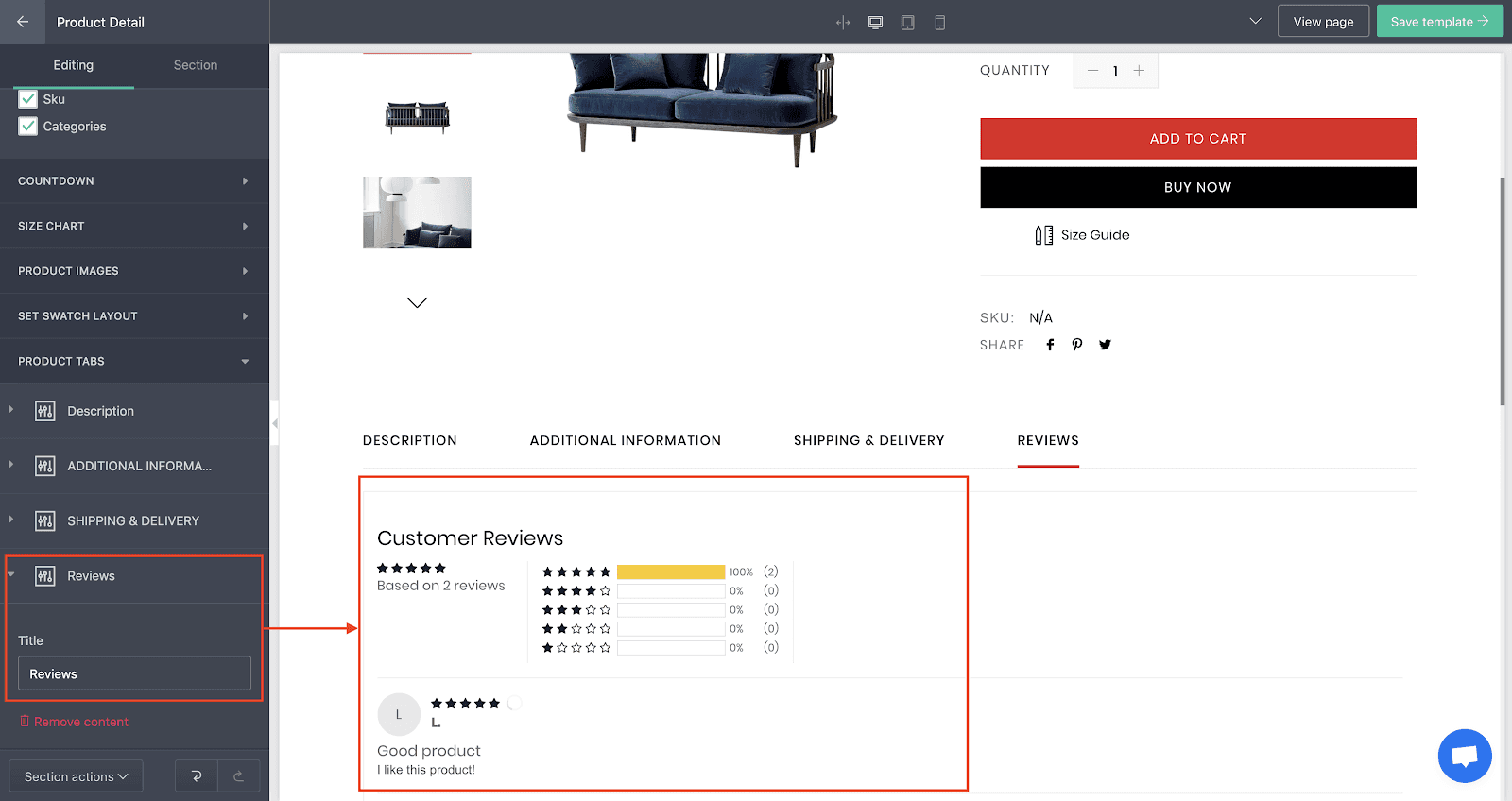 judgeme layouthub integration