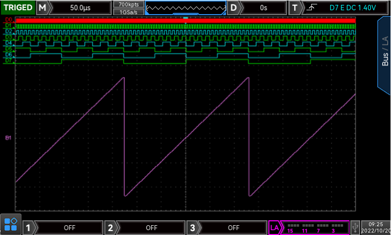 UNI-T MSO2202 Oscilloscope LA Logic Analyzer