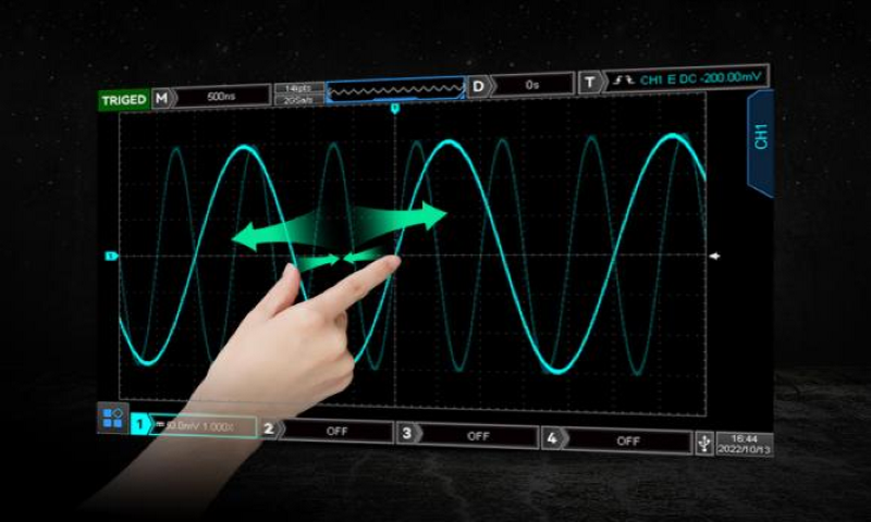 MSO2204 Oscilloscope Brand new interactive experience