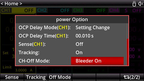 UDP4303S Bleeder Circuit